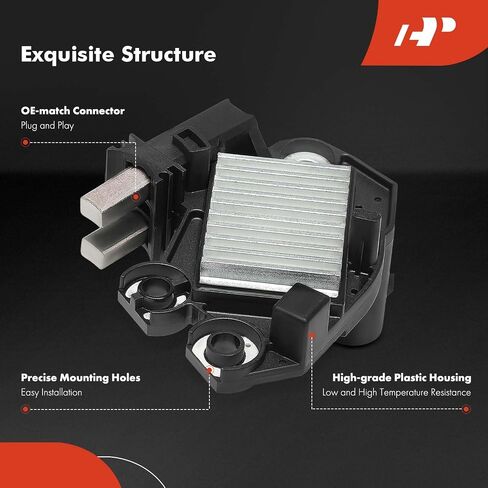 A-Premium 14V Alternator Voltage Regulator Compatible with Jeep Grand Cherokee 2007-2009 & Mercedes-Benz E280, E300, E320, ML320, Sprinter 2500, Sprinter 3500, GL320, R320, R350 & Dodge & Freightliner in Saudi Arabia