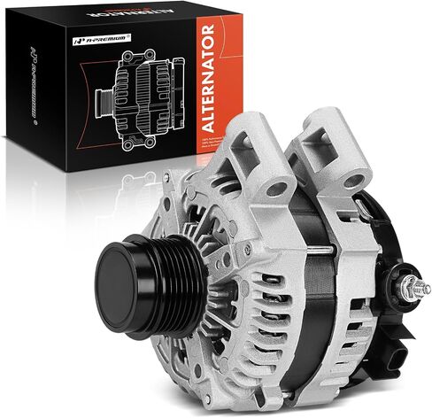 A-Premium Alternator Compatible with Cadillac XTS 2014 2016-2019 3.6L, Turbocharged, 12V 170A 6-Groove Clutch Pulley Clockwise, Replace# 104210-6800, 1042106800 in Saudi Arabia