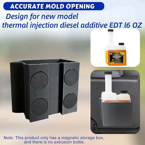 Magnetic Diesel Additive Holder Compatible with AR6500 Diesel Treatment, Heavy Duty Magnetic Rack,Fits for AR6500 Diesel Treatment 40oz Bottle,Ideal for Truck Bed, Car & Garage (40oz Bottle) in Saudi Arabia