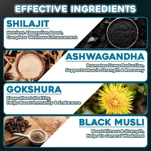 Himalayan Natural Shilajit Gummies for Men or Women 60 Days Supply of Shilajit for Men Gummies Extra Strength 3000mg with Added Benefits Rich in Fulvic Acid 85+ Trace Minerals NO Sugar in Saudi Arabia