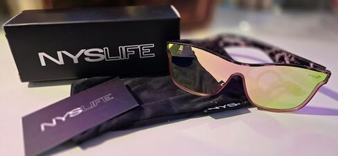 NYS Collection Premium Polarized Sunglasses – Flat Mirrored, Glare-Reducing, 100% UV Protection for Men and Women in Saudi Arabia