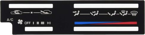 Genuine Toyota 4Runner Pickup 1987-1989 Heater Control Indicator Plate Lens in Saudi Arabia