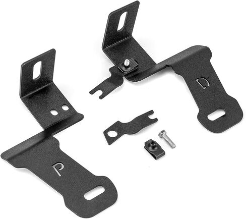 Hood Mount Brackets Ditch Light Pods Bracket Heavy Duty Steel Compatible with Chevrolet Colorado Fit GMC Canyon 2023-2025 in Saudi Arabia