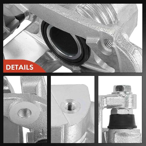 A-Premium Disc Brake Caliper Assembly with Bracket Compatible with Select Chevy Models - Camaro 2010 2011 2012 2013 2014 2015, 3.6L - Rear Driver and Passenger Side, 2-PC Set in Saudi Arabia