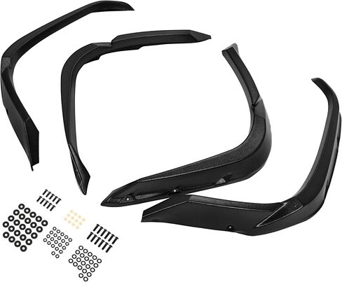 HECASA Fender Flare Guard Compatible with 2016-2024 Yamaha Grizzly 700 4PCS Front & Rear Mud Guard in Saudi Arabia