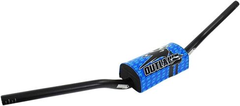 Outlaw Racing ORbp18W Handlebar Cushion Bar Pad 1-1/8 Inch White Motorcycle in Saudi Arabia