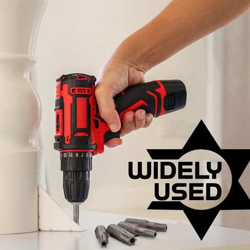 RAMPRO 9Pc Torx Star 5 Point، مقاومة للتلاعب الأمني، مجموعة لقم السائق- T10، 15,20,25,27,30,40,45,50- طقم عزم دوران مجوف متعدد الوظائف مقاوم للتلف/القص in Kuwait
