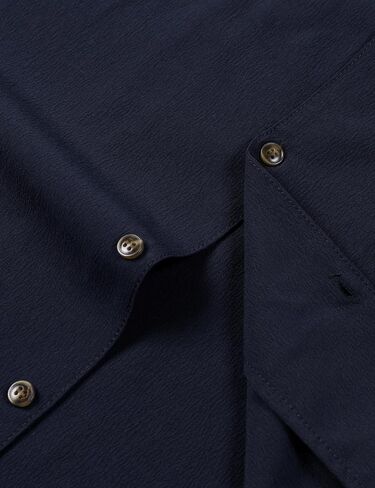 JEMITOP Men's Stretch Cuban Collar Shirt Summer Lightweight Short Sleeve Button Down Shirts with Pocket for Beach Vacation in Kuwait