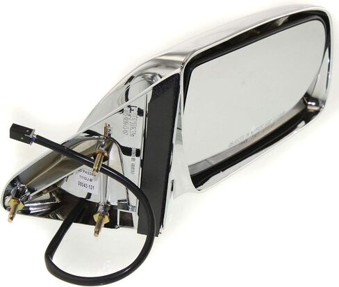 Kool Vue Driver & Passenger Side Power Heated Mirrors for Chevrolet C1500 K1500 GMC C1500 K1500 1988-1999 Without Blind Spot Monitor Chrome Standard Cab in Saudi Arabia