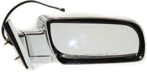Kool Vue Driver & Passenger Side Power Heated Mirrors for Chevrolet C1500 K1500 GMC C1500 K1500 1988-1999 Without Blind Spot Monitor Chrome Standard Cab in Saudi Arabia