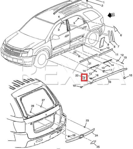 Rexka 30pcs M4.2-1.41 Fender Liner Bumper Intrument Panel U Nut for GM 11518531 Hummer Chevy GMC Buick Cadillac Trucks #8 GM Fender Liner U Nuts in Saudi Arabia