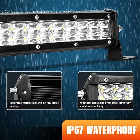Willpower 15 بوصة 108 واط LED ضوء بار 12 فولت 24 فولت نحيف على الطرق الوعرة أضواء القيادة IP67 مقاومة للماء بقعة شعاع مصابيح الضباب للعمل لشاحنة الطرق الوعرة 4X4 سيارة ATV SUV مركبة قارب الإضاءة in Saudi Arabia