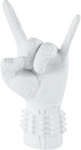 Resin Rock Hand Gesture Decorative Ornament, Suitable for Living Room & Study Room Decoration, Holiday Home Display Ornament, Ideal Gift for Mom, Dad & Friends in Saudi Arabia