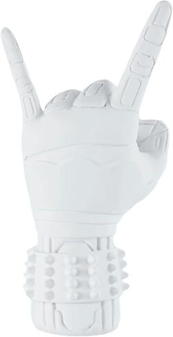 Resin Rock Hand Gesture Decorative Ornament, Suitable for Living Room & Study Room Decoration, Holiday Home Display Ornament, Ideal Gift for Mom, Dad & Friends in Saudi Arabia