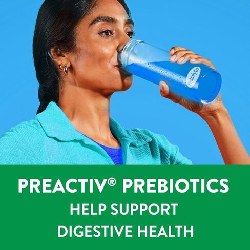 Pedialyte AdvancedCare Electrolyte Solution with PreActiv Prebiotics, Hydration Drink, Strawberry Lemonade, 1 Liter, 4 Count in Kuwait