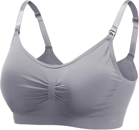 AIBIANOCEL Womens Soft Seamless Nursing Bra Sleeping Maternity Bralette for Breastfeeding in Saudi Arabia