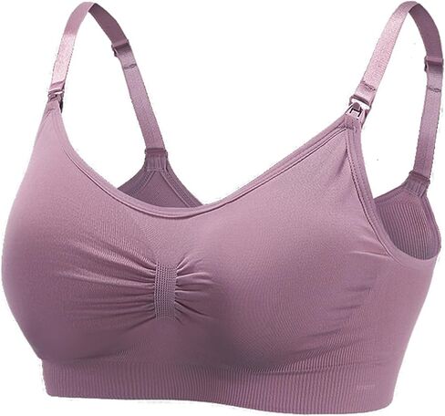 AIBIANOCEL Womens Soft Seamless Nursing Bra Sleeping Maternity Bralette for Breastfeeding in Saudi Arabia