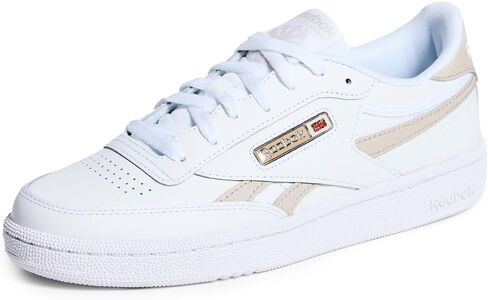 حذاء رياضي نسائي من Reebok Club C Revenge، لون الطباشير/الطباشير/Escape Blue، 8.5 in Saudi Arabia