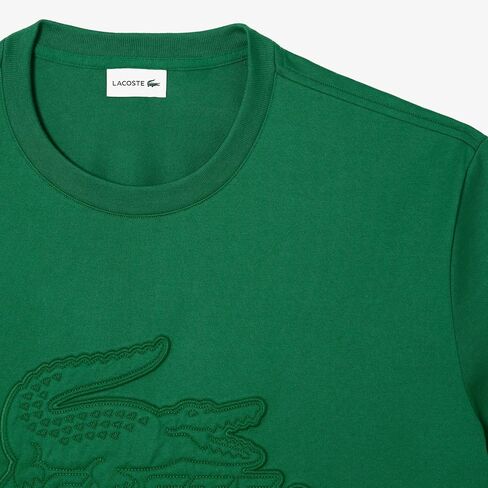 تي شيرت رياضي ذو علامة تجارية كبيرة للرجال من Lacoste in Kuwait