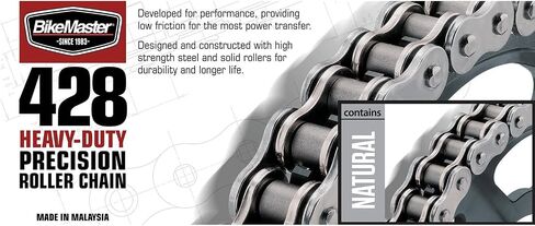 BikeMaster 428H Heavy Duty Precision Roller Chain Link Kit in Saudi Arabia