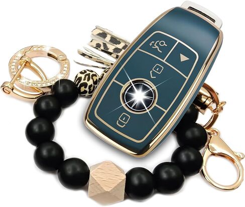 for Mercedes Benz Key Fob Cover, Key Protector Fit for 2017-2023 E-Class 2018-2021 S-Class 2019-2023 A C G Class in Kuwait