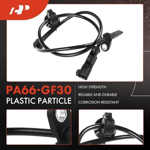 A-Premium Rear Left or Right ABS Wheel Speed Sensor - Compatible with Tesla Models - S 2012 2013 2014 2015 2016, ELECTRIC - Rear Driver or Passenger Side, Replaces 6006366-00-B, 600636600B in Saudi Arabia