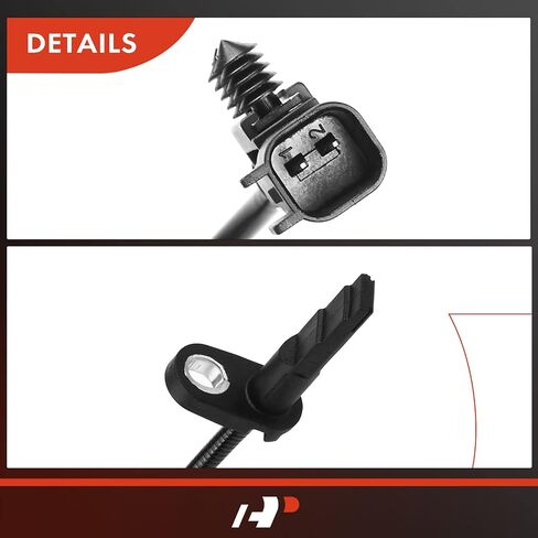 A-Premium Rear Left or Right ABS Wheel Speed Sensor - Compatible with Tesla Models - S 2012 2013 2014 2015 2016, ELECTRIC - Rear Driver or Passenger Side, Replaces 6006366-00-B, 600636600B in Saudi Arabia