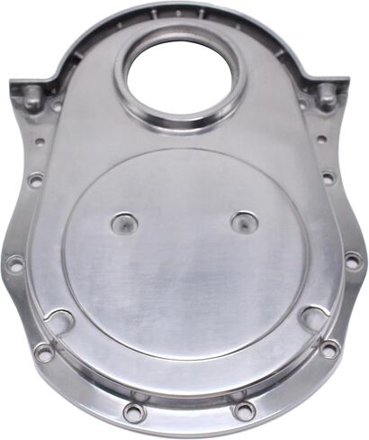 Polished Aluminum Timing Chain Cover Kit fits Chevy '66-'90 454 396 427 Big Block in Saudi Arabia