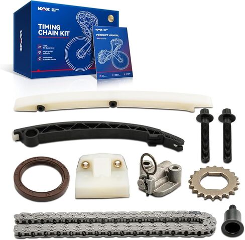 KAX Timing Chain Kit for Chevy Cruze 2011-2015 1.4L, Trax 2015-2019, Buick Encore 2013-2019, Cruze Limited 2016, Sonic 2012-2019, Volt 2011-2015, ELR 2014-2016, OE# 22HP47N, ETCK2102, TK343 in Saudi Arabia