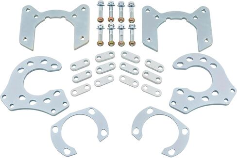 Speedway Motors Complete Rear-End Bolt-On Disc Brake Kit Conversion, Universal Kit Fits Ford 8 or 9 Inch, Complete Kit for Easy Installation to Increase Stopping Power in Kuwait