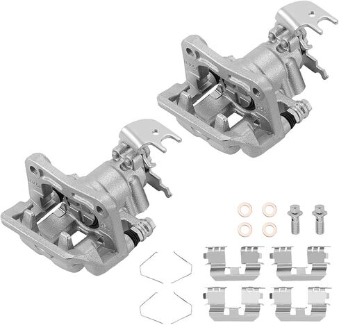 Rear Brake Caliper Assembly Replaces for 19B3358 19B3359, Compatible with Acura TSX 2010-2014 2.4L 3.5L, Compatible with Honda Accord 2008-2012 2.4L 3.5L in Saudi Arabia