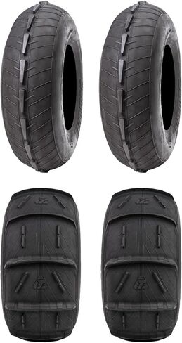 Tusk Sand Lite Front and Rear Tire Set 30x10-14 (Ribbed) / 30x12-14 (14 Paddle) in Saudi Arabia