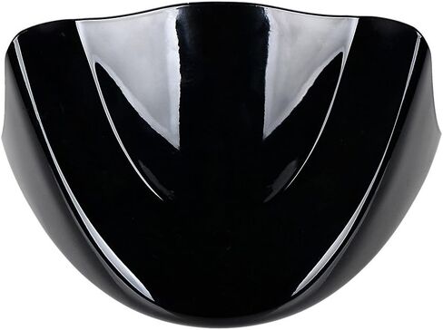 Glossy Black Front Spoiler Chin Fairing Cover Kit Compatible with 2006-2017 Harley Dyna FatBob Low Rider Street Bob Super Wide Glide in Saudi Arabia
