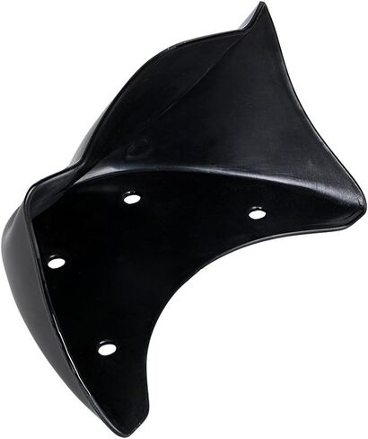 Glossy Black Front Spoiler Chin Fairing Cover Kit Compatible with 2006-2017 Harley Dyna FatBob Low Rider Street Bob Super Wide Glide in Saudi Arabia