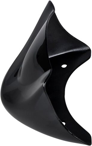 Glossy Black Front Spoiler Chin Fairing Cover Kit Compatible with 2006-2017 Harley Dyna FatBob Low Rider Street Bob Super Wide Glide in Saudi Arabia