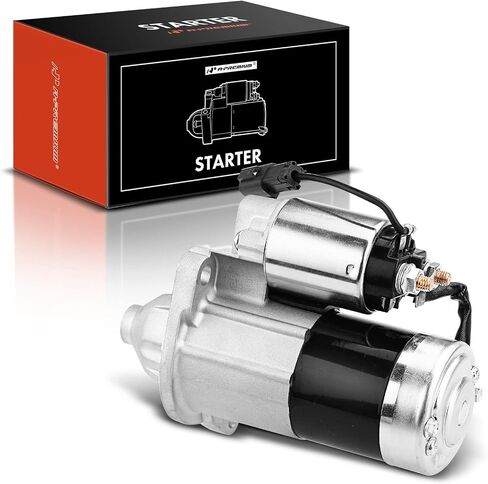 A-Premium Starter Motor Compatible with Nissan Frontier 2002-2004 L4 2.4L, Xterra 2001-2004 L4 2.4L, 12V 1.4KW 10-Tooth Clockwise, Replace# 23300-9Z400R, M000T87381, M0T87381 in Saudi Arabia