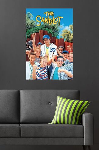 Trends International The Sandlot (1993) - ملصق حائط من ورقة واحدة، 34 طول × 22.4 عرض، إصدار ممتاز غير مؤطر in Saudi Arabia