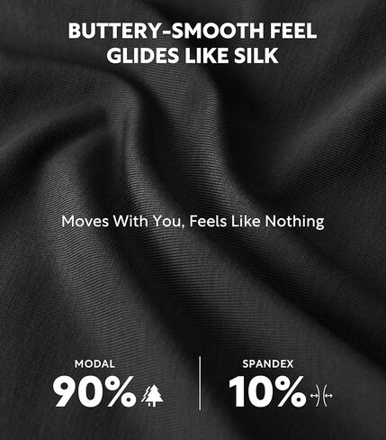 DAVID ARCHY Mens Underwear Boxer Briefs Micro Modal Ultra Soft Moisture Wicking Seamless Underwear for Men 4 Pack in Kuwait