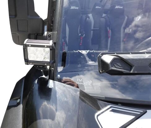 Compatible with Kawasaki Teryx KRX 1000 Front A-Pillar Universal Light Pod Bracket in Saudi Arabia