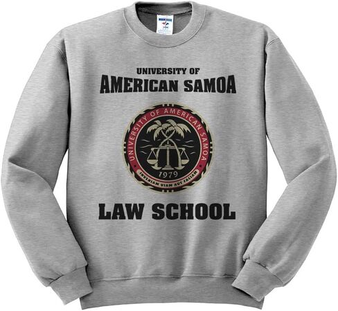 TeesAndTankYou University of American Samoa Law School Sweatshirt Unisex in Saudi Arabia