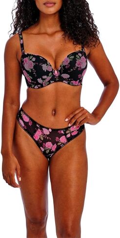 Freya Women's Rose Blossom Molded Underwire Plunge T-Shirt Bra in Kuwait
