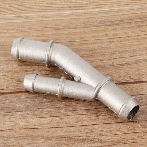 Coolant Pipe Adapter, Coolant Y Flange Aluminium Alloy Thermostat Housing Cover 1J0121087E Coolant Flange Hose Pipe for Mk4 1.8T 2000-2005 2000-2002 in Saudi Arabia