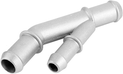Coolant Pipe Adapter, Coolant Y Flange Aluminium Alloy Thermostat Housing Cover 1J0121087E Coolant Flange Hose Pipe for Mk4 1.8T 2000-2005 2000-2002 in Saudi Arabia