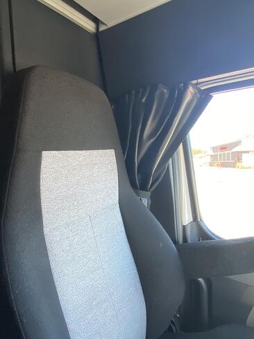 Windshield Curtains Fits Freightliner Cascadia 2008-2025 (Grey) in Saudi Arabia