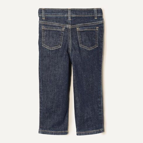 Amazon Essentials x Sofia Grainge Toddler and Baby Boys' Regular Fit Straight Jeans with Elastic Waist, Pull On in Saudi Arabia