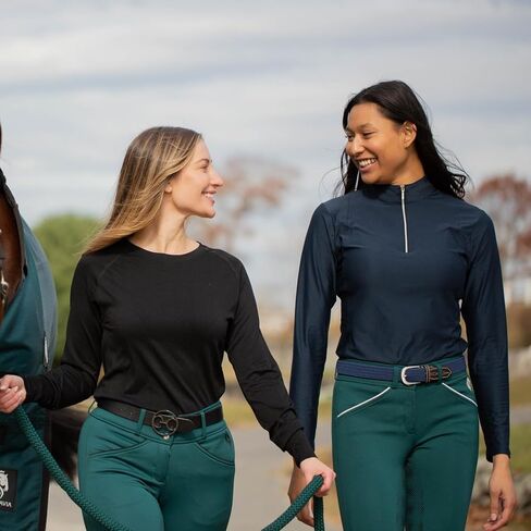 Equinavia Astrid Womens Fleece Lined English Winter Full Seat Riding Breeches in Kuwait