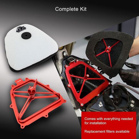 Tusk Quick Draw Air Filter System 2 Filter Kit Compatible with Yamaha YZ250F 2019-2023/YZ450F 2018-2022/YZ250FX 2020-2023/YZ450FX 2019-2023 in Saudi Arabia