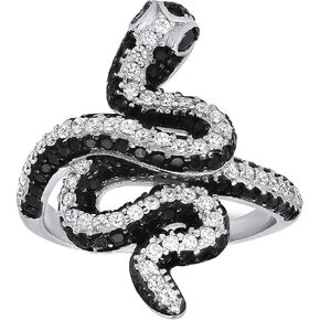 Queen Jewels Rings for Women Sterling Silver Cubic Zirconia Ring | Engagement Ring, Wedding Rings for Women | 14k Gold Rings & Wedding Bands for Women | 925 Sterling Silver Moissanite Rings for Women in Saudi Arabia