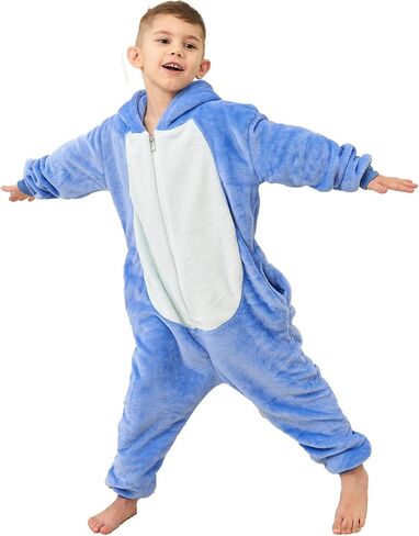 Children's animal onesie costume Halloween Christmas costume home casual perfect pajamas suitable for boys and girls in Saudi Arabia