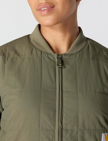 سترة Carhartt النسائية Rain Defender فضفاضة ومعزولة وخفيفة الوزن in Saudi Arabia